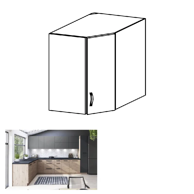 Bestseller Dulap superior, stejar artizanal, LANGEN G60N